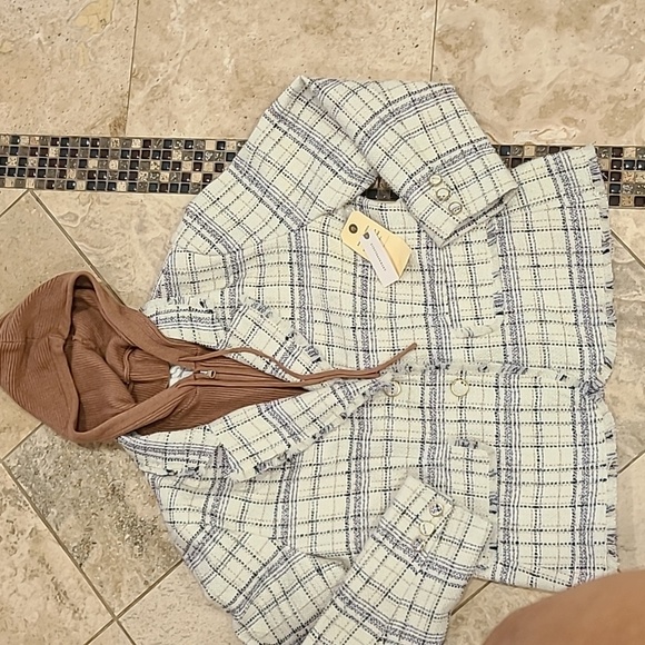 Anthropologie Tweed Dickie Blazer - Picture 6 of 14